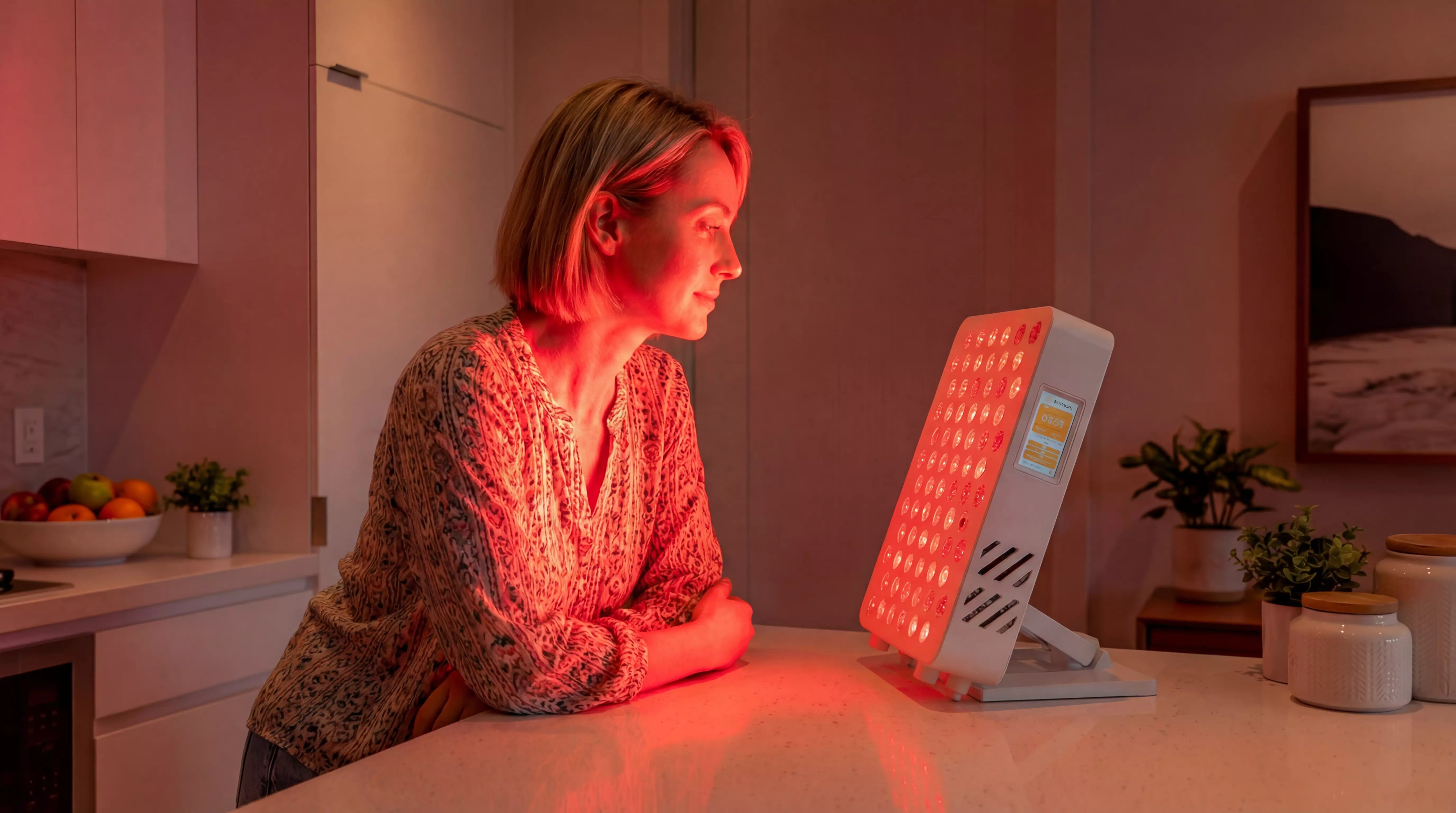 Red light therapy device