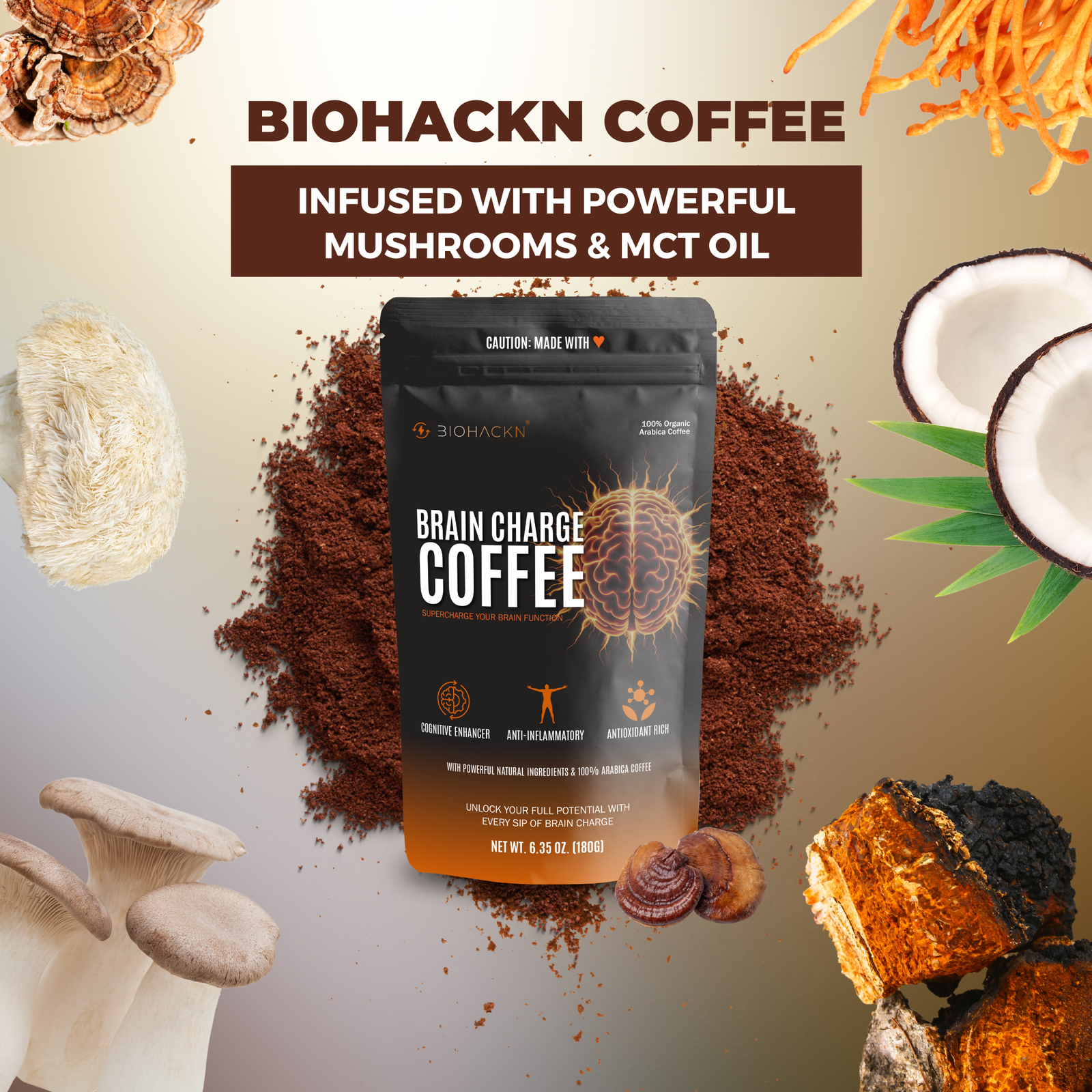 Brain Charge Coffee